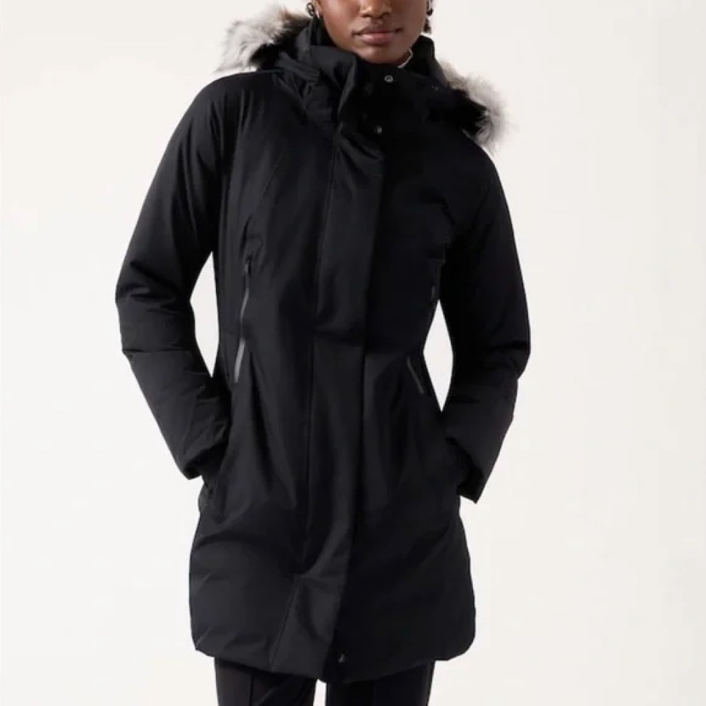 Athleta Outbound Parka Petite Small (NWT)